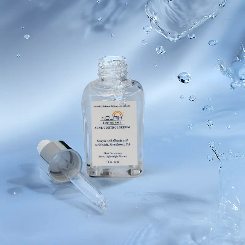 Nourix Anti Acne Serum containing Salicylic Acid, Azelaic Acid and Hyaluronic Acid