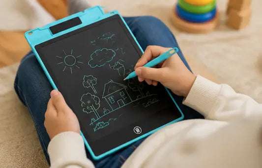 8.5 Inch LCD Writing Tablet for Kids – Digital Magic Slate Drawing & Writing Pad with Stylus (Multicolor)