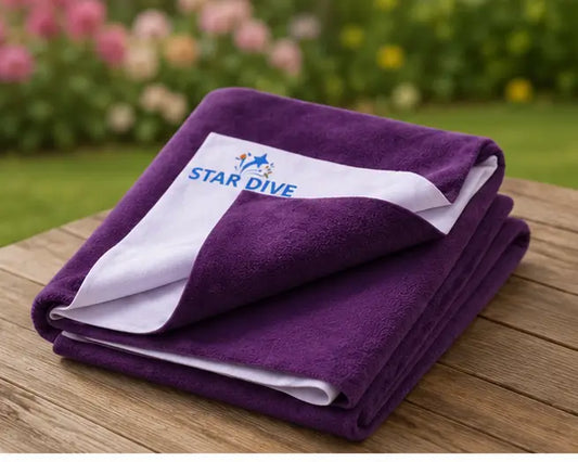 Waterproof Baby Dry Sheet | Reusable Cotton Mattress Protector for Baby Bed, Crib & Adult Bed (140 × 100 cm)