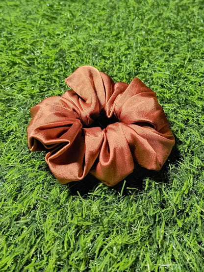 Luxury Satin Hair Scrunchies for Women, Hair Band | Rubber Band | Hair Ties (Pack of 5)