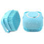 Scrubbing Soft Silicone Bath Brush with Hooks Baby Showers Silicon Cleaning Brushes