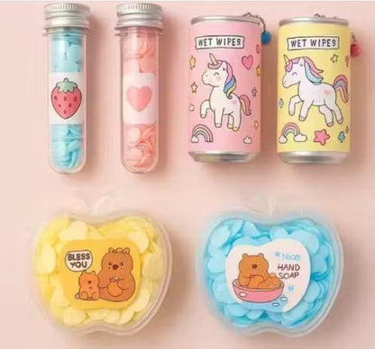 Combo Of 3 - Wet Wipes Can And Paper Soap