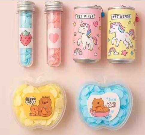 Combo Of 3 - Wet Wipes Can And Paper Soap