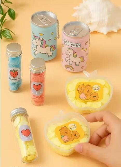 Combo Of 3 - Wet Wipes Can And Paper Soap