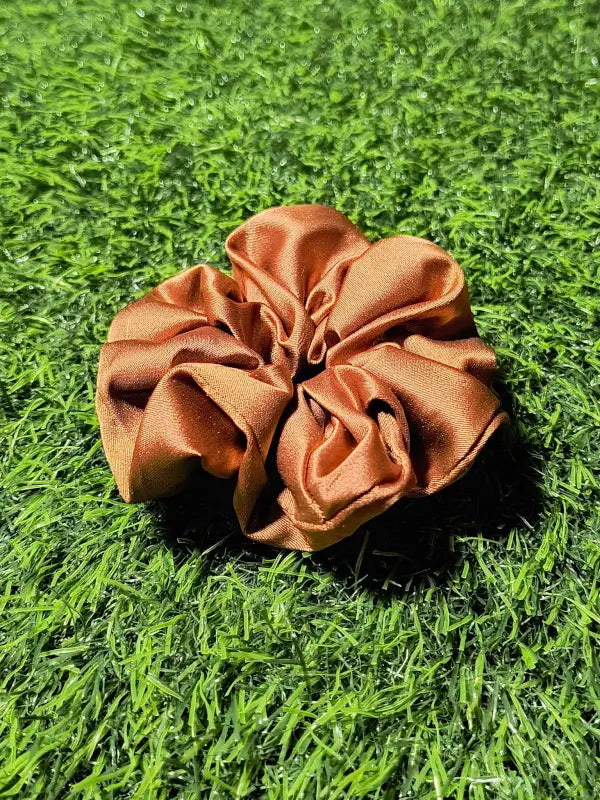 Luxury Satin Hair Scrunchies for Women, Hair Band | Rubber Band | Hair Ties (Pack of 5)