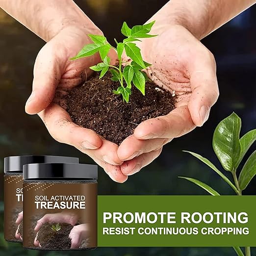 Soil Activated Treasure Fertilizer | Potting Mix Soil for Plants |