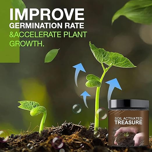 Soil Activated Treasure Fertilizer | Potting Mix Soil for Plants |