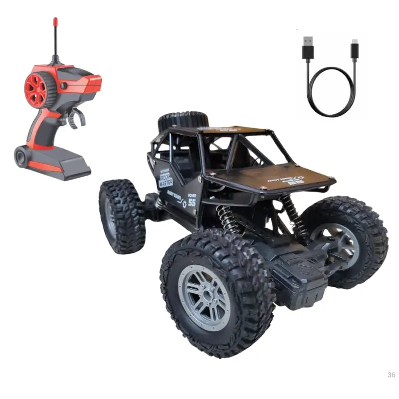 Race, Climb, and Explore With This Independent Suspension 4x2 RC Monster Truck