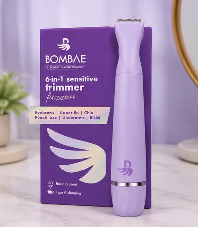 6-in-1 Sensitive Trimmer for Women Cordless Waterproof with C-Type Charging