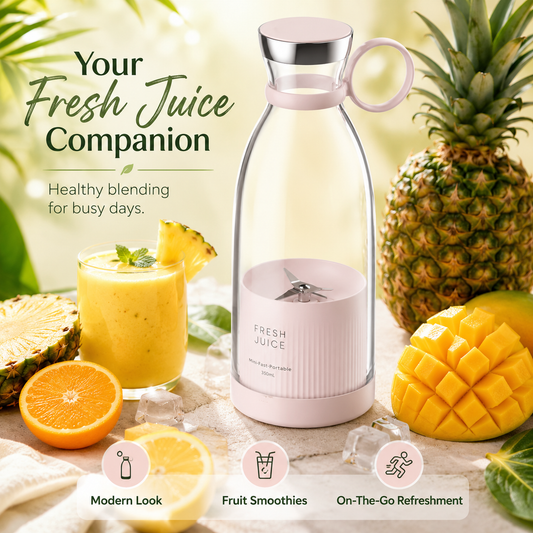 Portable Mini Blender for Fresh Juice
