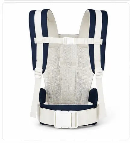 4-in-1 Baby Carrier Backpack | Adjustable Cotton Baby Carry Bag with Shoulder Support | Front & Back Carry for Infants & Toddlers (Up to 15 kg)