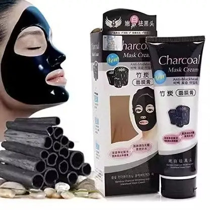Charcoal Peel-Off Mask for Face | Bamboo Flavour | 100g Pack