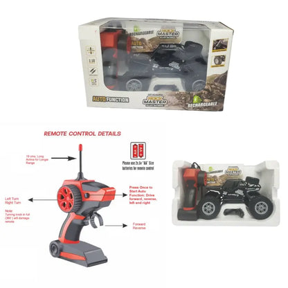Race, Climb, and Explore With This Independent Suspension 4x2 RC Monster Truck