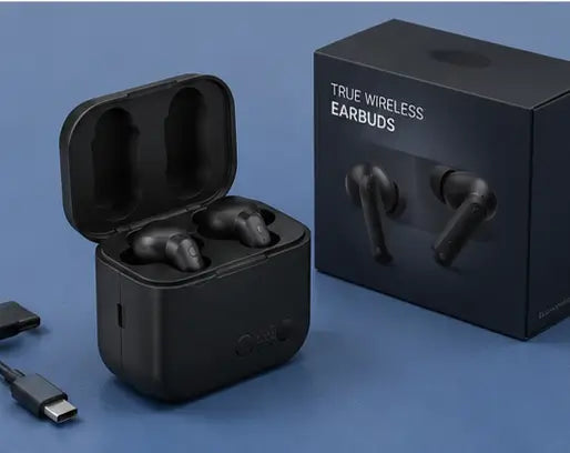 Classic Sonic Buds 2 TWS Earbuds – Bluetooth 5.2, Hybrid ANC, Ultra Bass & 55 Hours Playtime
