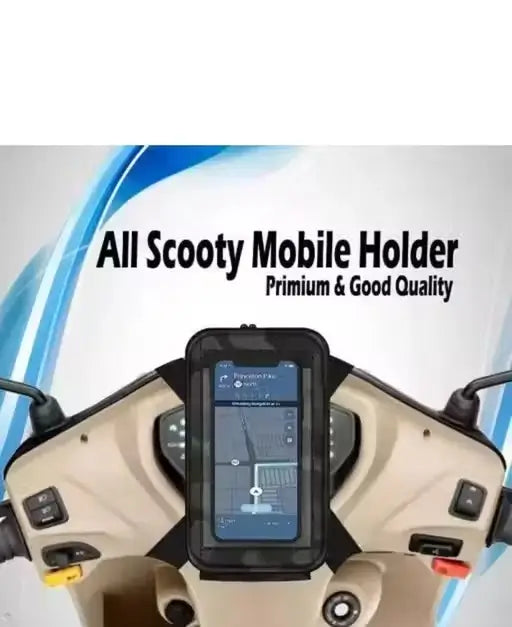 Universal Waterproof Bike Mobile Holder Pouch – Handlebar Mount