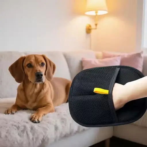Reusable Pet Hair Remover Grooming Glove