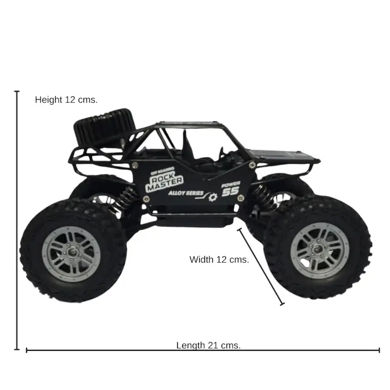 Race, Climb, and Explore With This Independent Suspension 4x2 RC Monster Truck