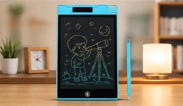 8.5 Inch LCD Writing Tablet for Kids – Digital Magic Slate Drawing & Writing Pad with Stylus (Multicolor)