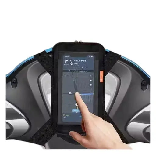 Universal Waterproof Bike Mobile Holder Pouch – Handlebar Mount