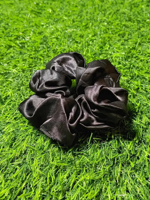Luxury Satin Hair Scrunchies for Women, Hair Band | Rubber Band | Hair Ties (Pack of 5)