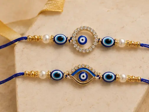 Designer Rakhi Set for Brother – Premium Metal Rakhi Combo & Festive Gift for Raksha Bandhan