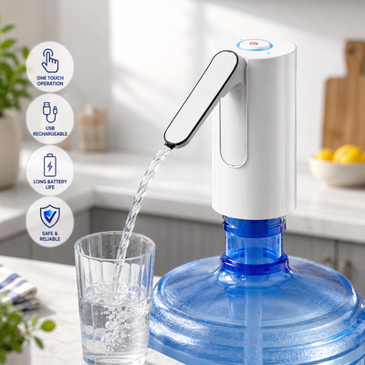 Foldable Electric Water Dispenser Pump – USB Rechargeable Automatic