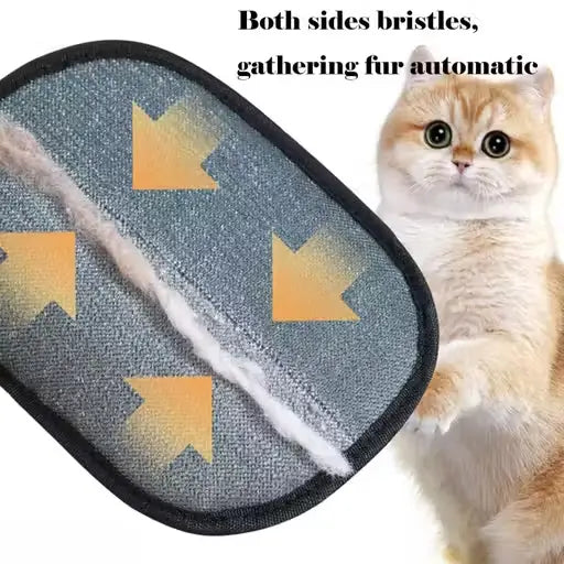 Reusable Pet Hair Remover Grooming Glove