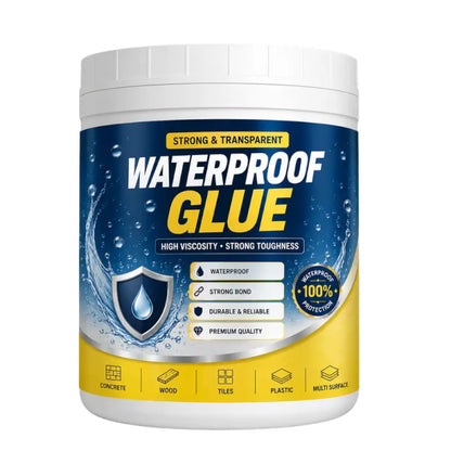 Transparent Waterproof Glue Sealant | High Strength Leak Repair Adhesive for Roof, Wall, Tile, Pipe & Crack Repair