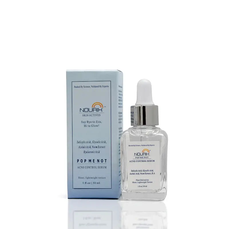 Nourix Anti Acne Serum containing Salicylic Acid, Azelaic Acid and Hyaluronic Acid