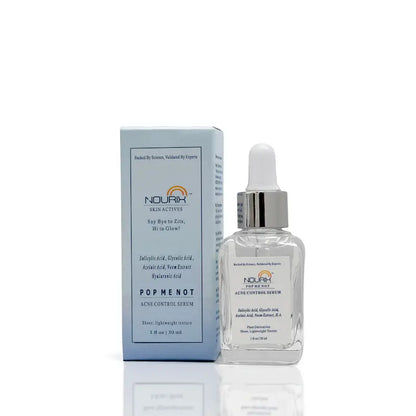 Nourix Anti Acne Serum containing Salicylic Acid, Azelaic Acid and Hyaluronic Acid