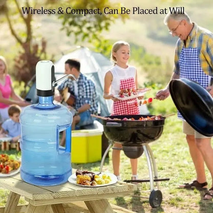 Automatic Wireless Water Can Dispenser Pump for 20L Bottle Can (Multicolor)