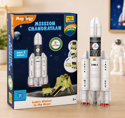 Imagimake Mapology Chandrayaan 3D Space Puzzle