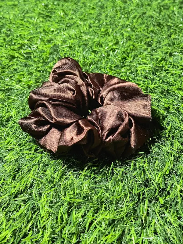 Luxury Satin Hair Scrunchies for Women, Hair Band | Rubber Band | Hair Ties (Pack of 5)