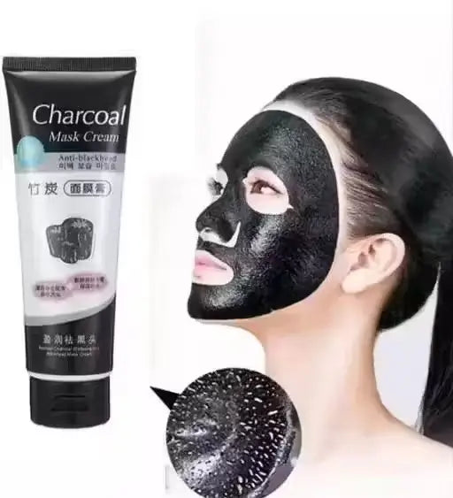 Charcoal Peel-Off Mask for Face | Bamboo Flavour | 100g Pack